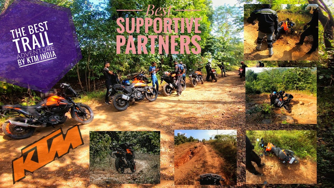 Adventure Trail By KTM || KTM 390 ADVENTURE || OFF-ROAD || KTM Surat (VESU)  ||4k