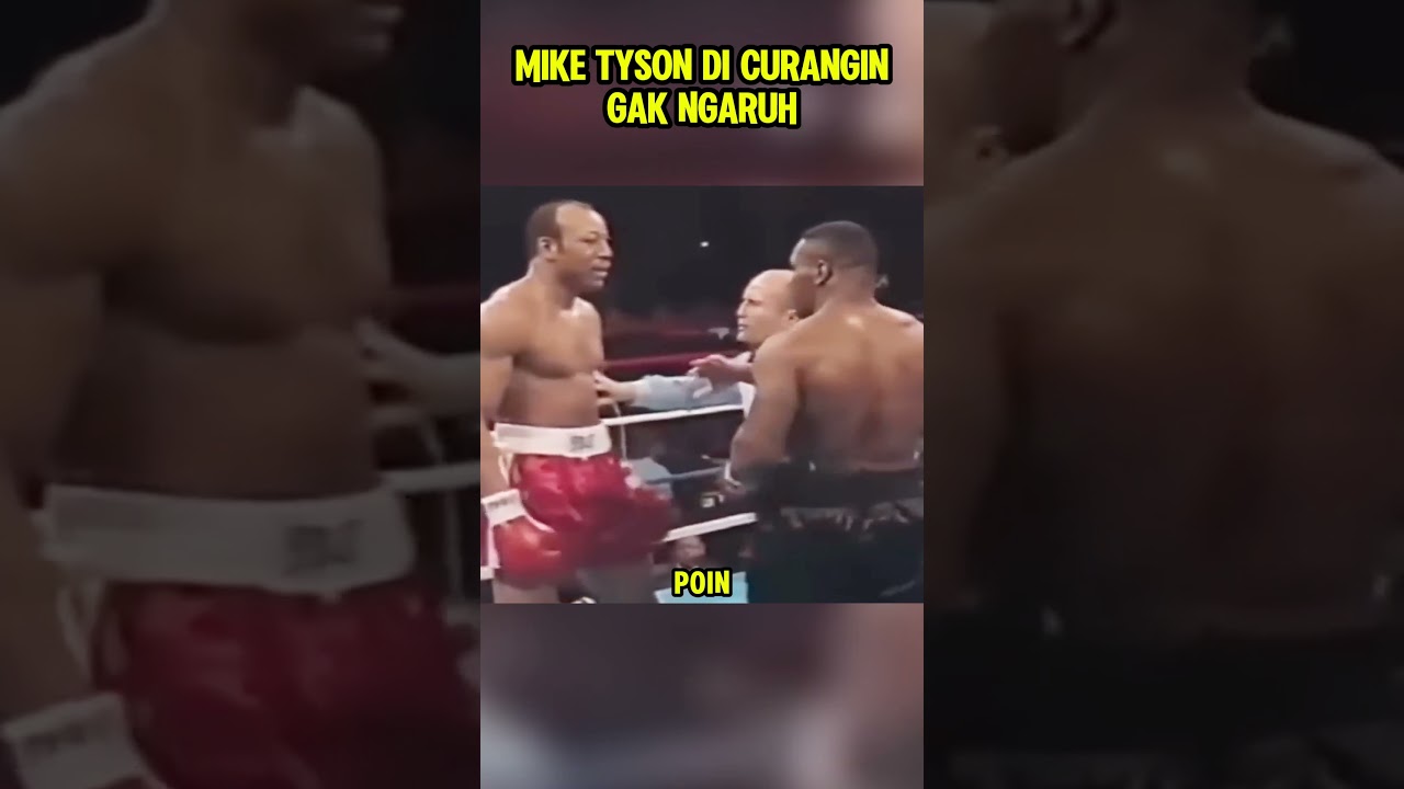 Майк Тайсон жульничал, это не имеет никакого значения 