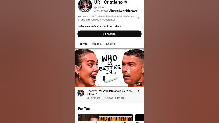 Cristiano Ronaldo launches YouTube channel, breaks record | 23 Million Subscribers in just few days