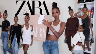 HUGE ZARA FALL HAUL & TRY-ON | NEW IN 2020