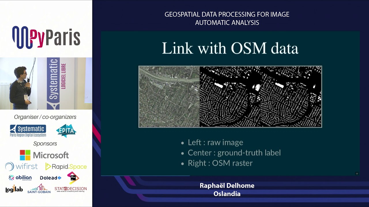 Image from Geospatial data processing for image automatic analysis