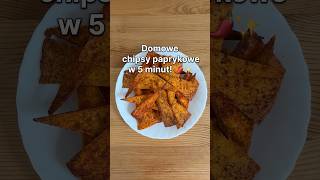 Domowe chipsy z tortilli w 5 minut! 🌶️🔥 #przepis #airfryer