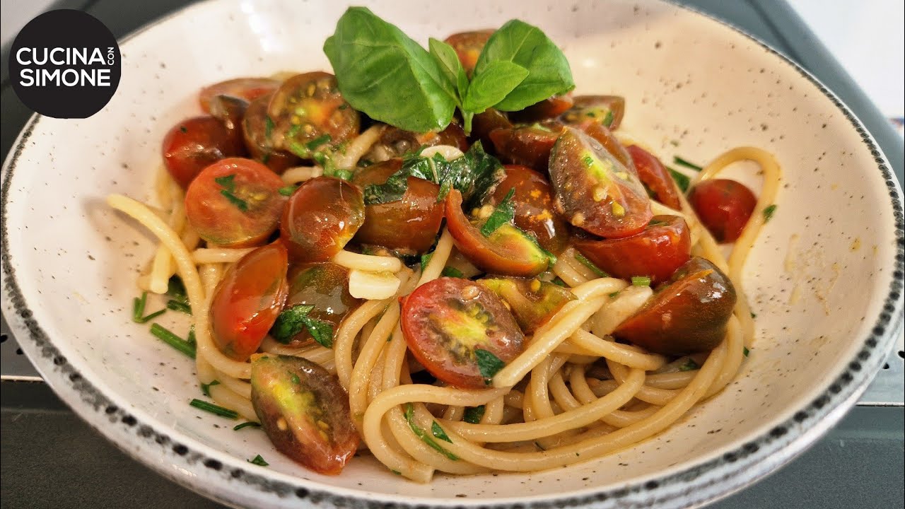 Spaghetti aglio olio e peperoncino versione estiva 😱