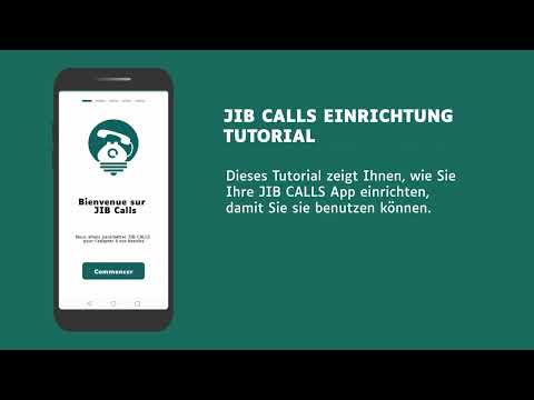 JIB CALLS Einrichtung Tutorial