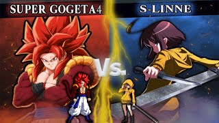 [MUGEN] AI BATTLE - Super Gogeta4 vs S-Linne