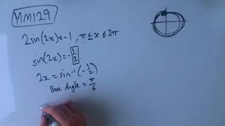 Famous MM129 Maths Methods Fortify Study Guide - "How to solve a trigonometric equation" Net Worth