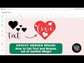 Cricut Design Space Tutorial: How to Cut Out Text & Shapes from Another Shape