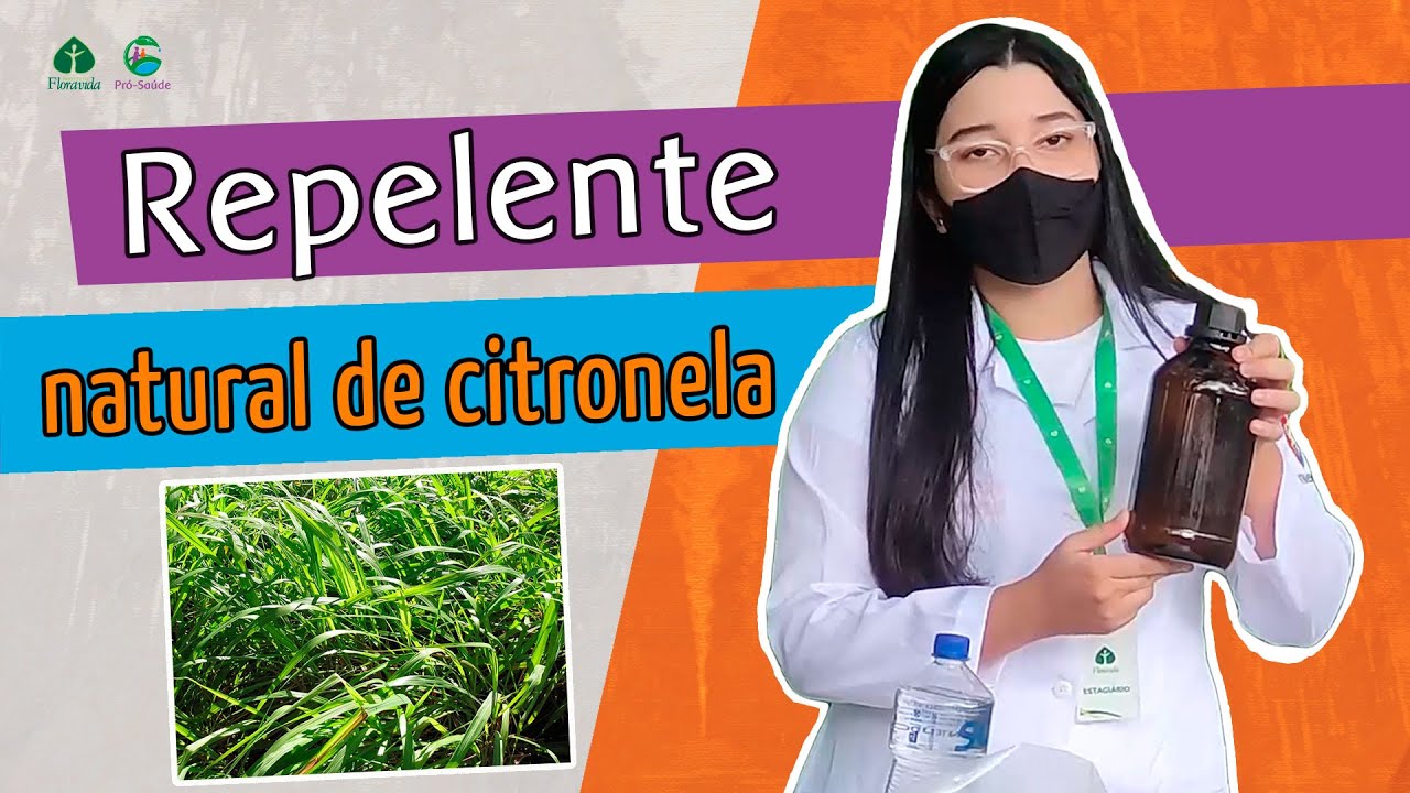 Como fazer Repelente Natural de Citronela #HoraDoChá #T2E3 Extra - YouTube