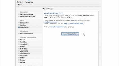 8 Install Wordpress Script