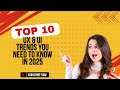 Top 10 UX & UI Trends You Need to Know in 2025! #UXDesign #UITrends #UserExperience #UIDesign