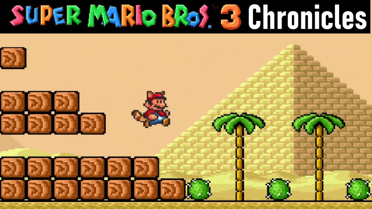 SMB3 Chronicles v3.5: World 2: Desert Hill 🌴 [100%/Playthrough] Super Mario Bros 3 - SMBX
