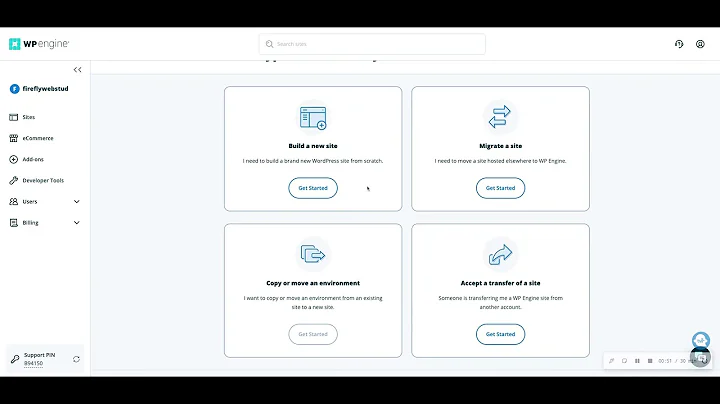 How to Create a New WordPress Environment on WP Engine