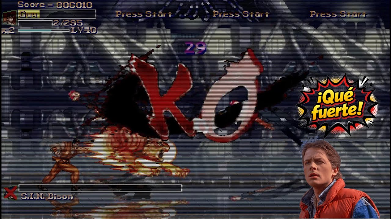 Final Fight LNS Ultimate v.04.3 con Guy. Extra Stage Street Fighter (final alternativo)