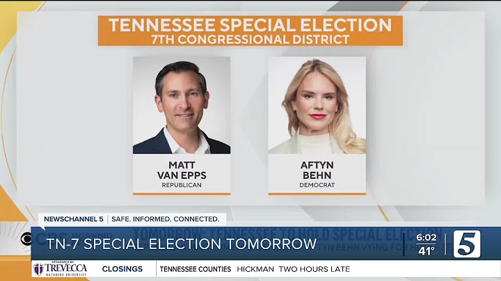 Tennessee 7th District special election set for Tuesday