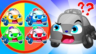 Police Car Lost Colors 😱 Where Is My Color?+ More Nursery Rhymes and Kids Songs