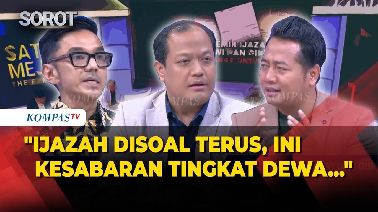 PSI Bela Jokowi Kasus Tudingan Ijazah Palsu: Jangan Diganggu Terus | SATU MEJA