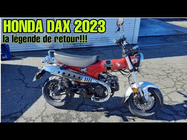 Essai - Honda Dax 125 (2023) : l'essayer c'est l'adopter