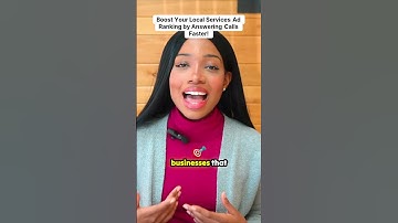 Boost Your Local Services Ad Ranking by Answering Calls Faster!