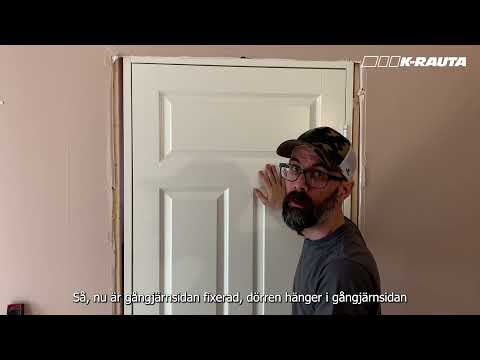 Video: Var ska innerdörrar öppnas i en lägenhet? Innerdörrar med gångjärn