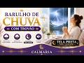 🌧️ ⚡⛈️ BARULHO DE CHUVA COM TROVÃO | TELA PRETA I PARA DORMIR PROFUNDAMENTE I SONO TRANQUILO 🌧️⚡⛈️
