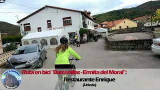 Ruta en bici “Barcenillas - Ermita del Moral”