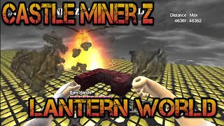 Castle Miner Z - LANTERN LAND!!!! (46,000 Distance)