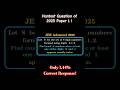 JEE Advanced 2025 Paper 1 Hardest Problem on P & C #jee #jeeadvance #jeeproblems #mathematics