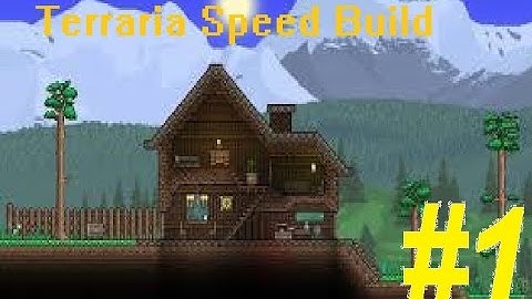 Terraria | Speed build #1
