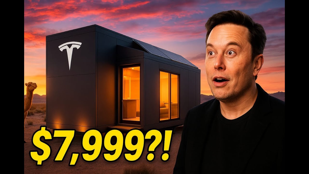 Tesla’s $7,997 Tiny House That Changes Everything — The Off-Grid Revolution Begins