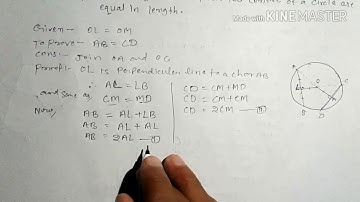 THEOREM 10.7 CIRCLES CLASS 9 | NCERT HINDI