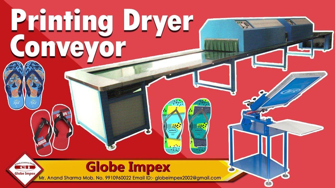 Printing Dryer Conveyor System Screen Printing Dryer Machine Dryer