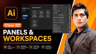 Illustrator Workspace Setup & Tutorial for Beginners | Class 02 |  Illustrator Tutorial