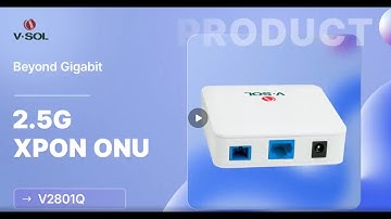 Upgrade to our 2.5G XPON ONU and experience the speed boost!