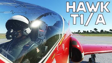Trying to avoid passing out - Just Flight Hawk T1/A | Microsoft Flight Simulator