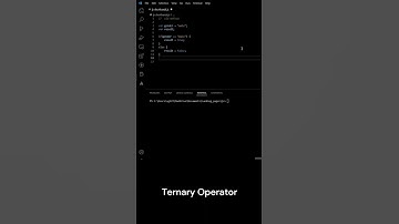 JavaScript tip: Ternary Operator | #shorts #javascript #shorthand