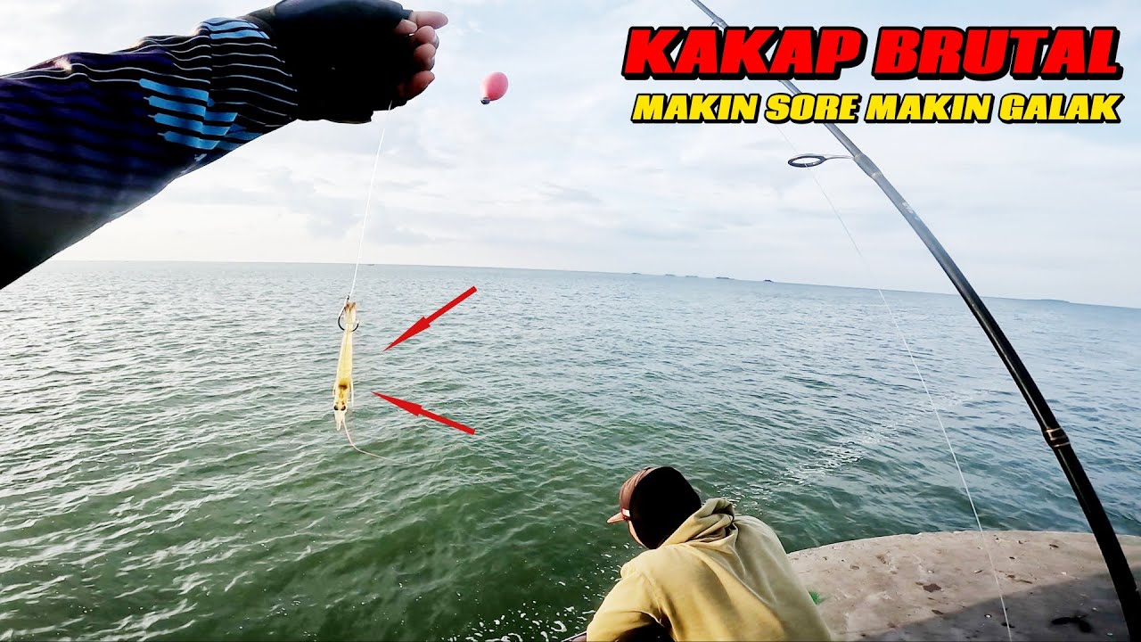 CUACA KETIKA KAKAP DAM IJO MULAI LAPAR, BARU SAMPAI LANGSUNG DI SAMBAR BARRAMUNDI