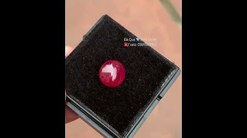 Viên ruby huyết kính Lục Yên hàng tự nhiên 100% mời anh chị
