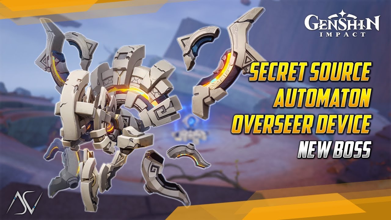 Secret Source Automation Secret Source Automaton: Overseer Device Location - New Boss | Genshin ...