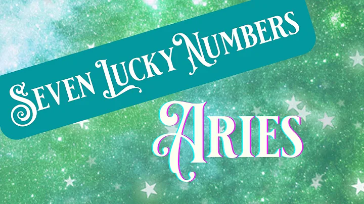 🍀 SEVEN LUCKY NUMBERS - ARIES (TIMELESS) - DayDayNews