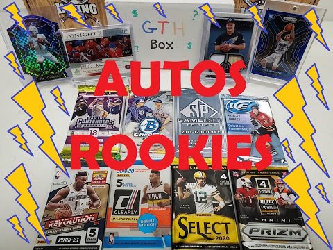GTH Multi-Sport High-End Box...AUTOS AND ROOKIES!!!!!