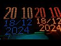 P10 square clock