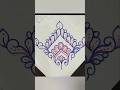 mandala corner design #art #mandala #shorts #viral #trending
