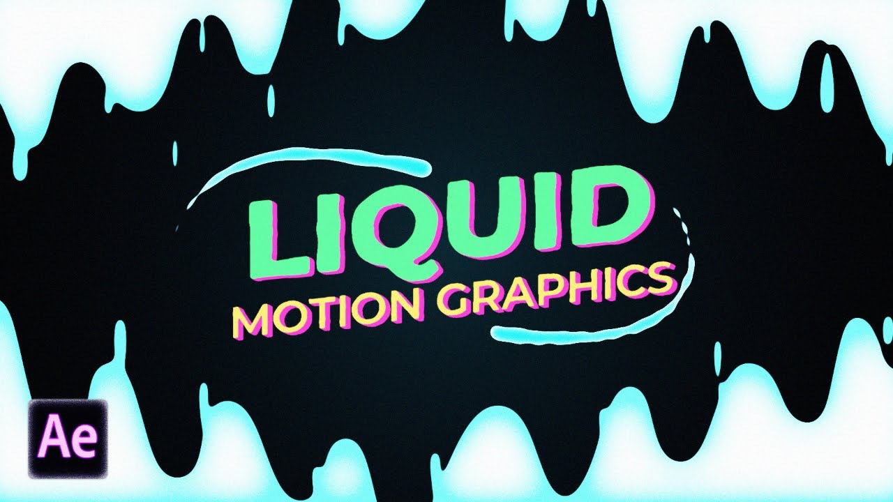 Fluid Motion Graphics Tutorial in After Effects | Create Stunning Liquid Animation
