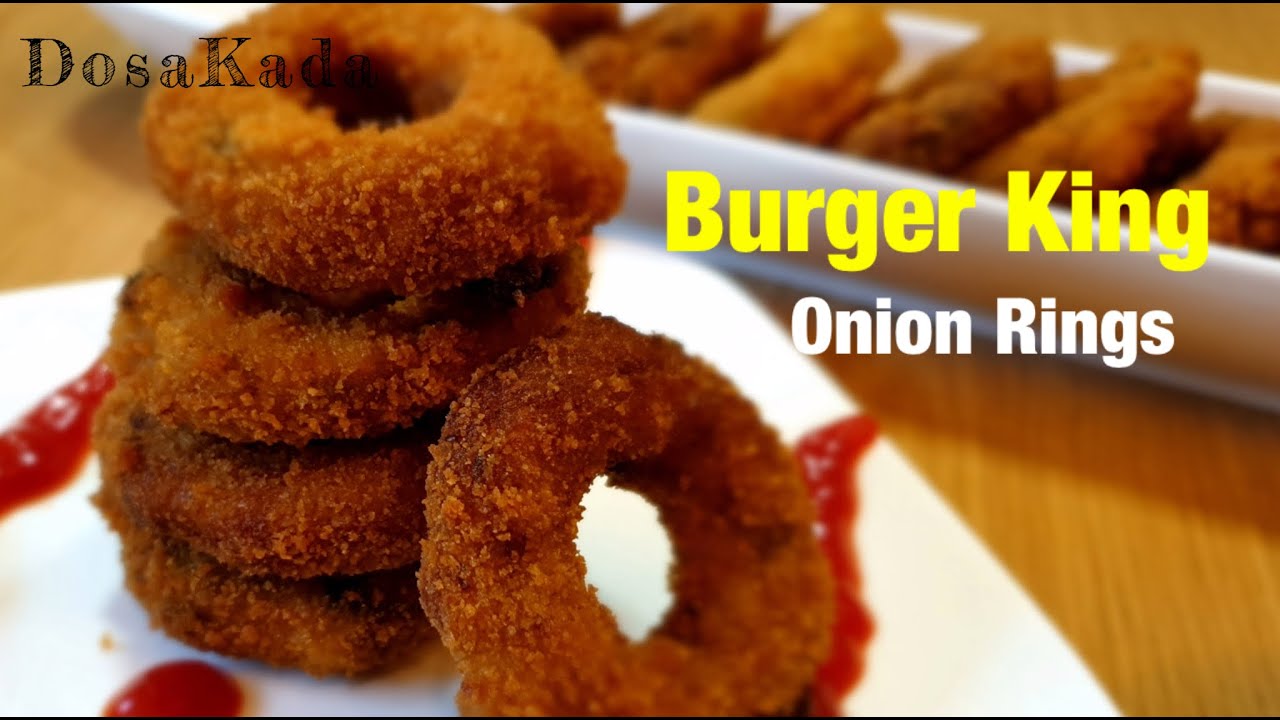 Best ever BURGER KING ONION RINGS recipe/ Crispy and simple Onion rings