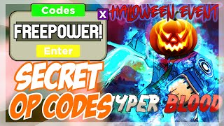 New 2022 Roblox Dragon Ball Hyper Blood Codes All Hallowen Codes