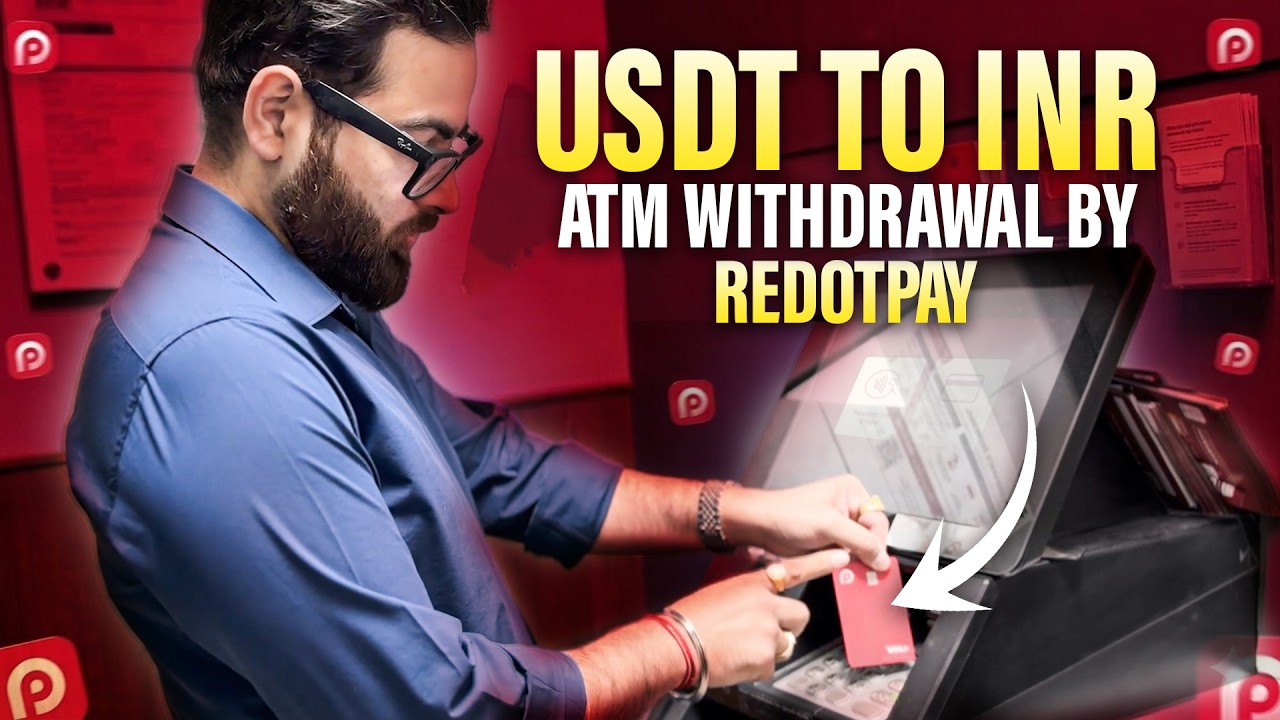 Convert USDT to Cash Without Bank Transfer in India | Redot Pay | Akash Garg