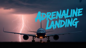 Adrenaline Thunderstorm Landing Challenge: Flight Sim 011