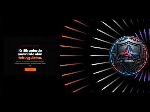 ACİL DURUM APP - ROTA+ UYGULAMA TANITIM VİDEOSU