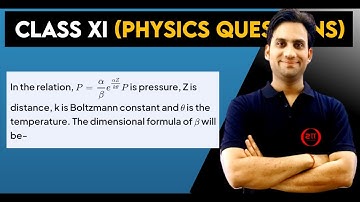 In the relation, P = (α/β)eᵃᶻ/ᵏθ P is pressure, Z is distance, k is Boltzmann constant and θ is the