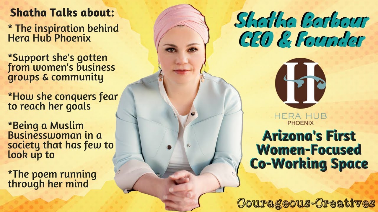 Shatha Barbour Founder of Hera Hub a coworking office in Phoenix